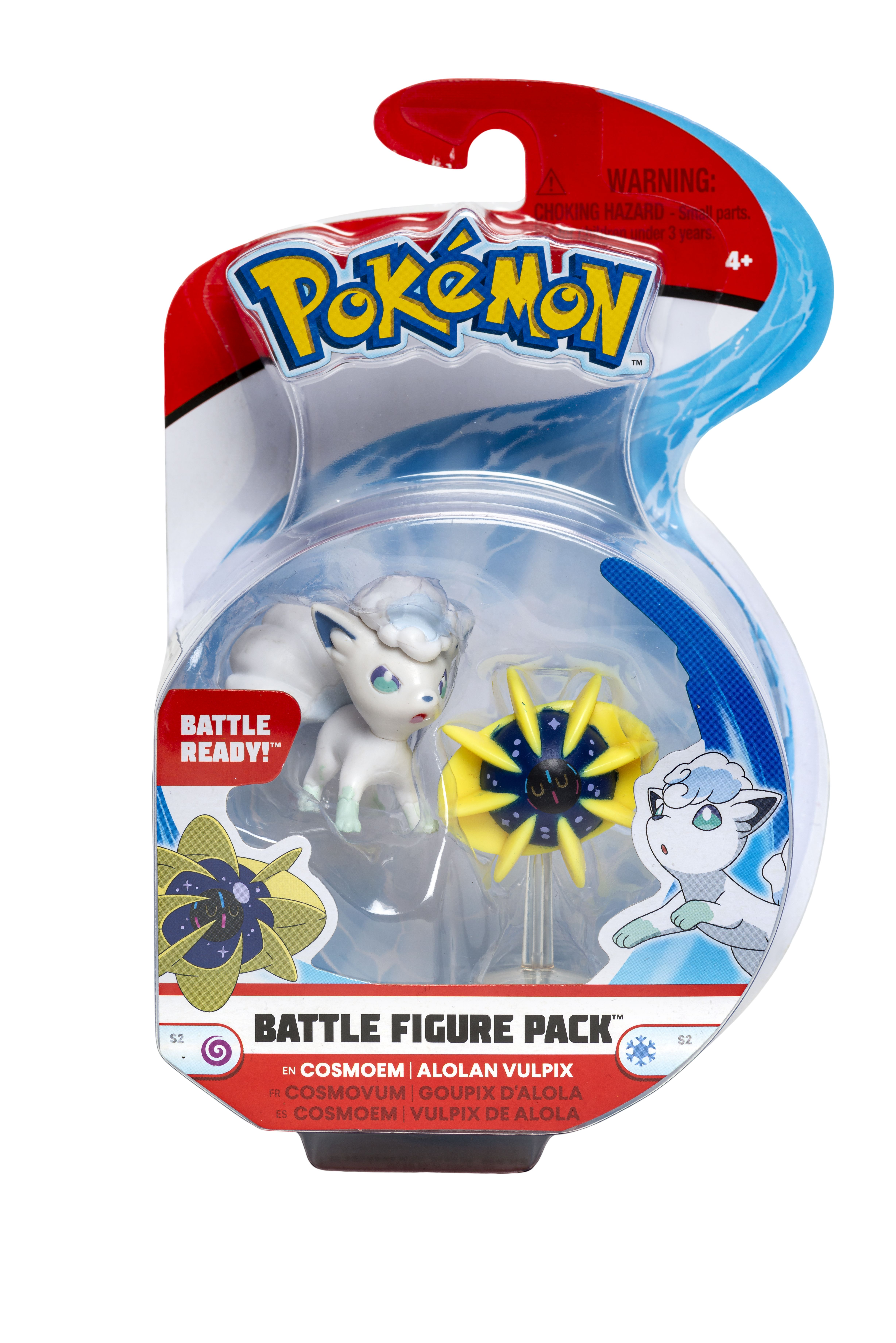 Pokémon - Battle Figur + Cosmovum Pack - Alola Vulpix