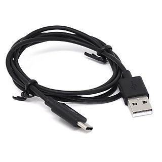 Cargador - SAMSUNG Goobay Cable de Carga USB-C para Samsung Galaxy A3 (2017) / A5 (2017), Negro