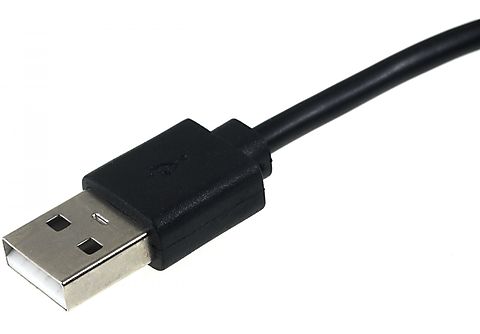 Cargador  - Goobay USB Cable Espiral 1m con Micro USB para Samsung Galaxy S7/S7 SAMSUNG, Negro