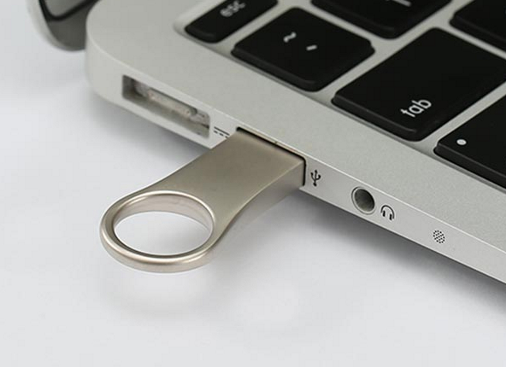 USB GERMANY GB) U66 Metall ® 2 (Silber, USB-Stick