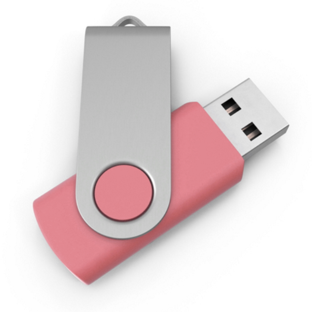 USB GERMANY ® Swivel USB-Stick GB) (Rosa, 64
