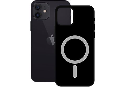 Funda móvil - KSIX iPhone 12 Mini, Compatible con Apple iPhone 12 Mini, Negro