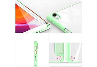 DUX DUCIS Toby Tablethülle Bookcover für Samsung Galaxy Tab S8 11" (SM-X700) Eco-Leder, Grün