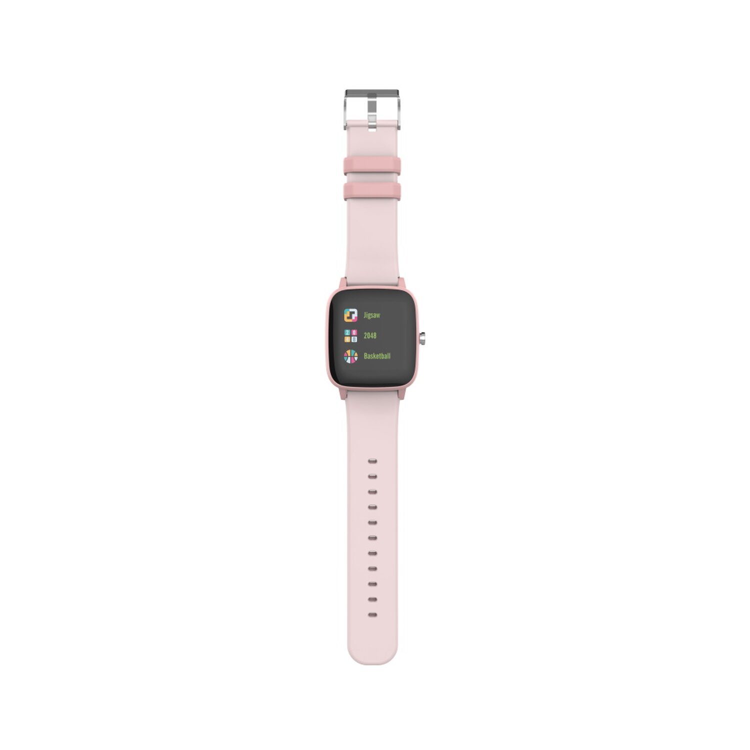 Kunststoff, FOREVER Smartwatch Rosa JW-200