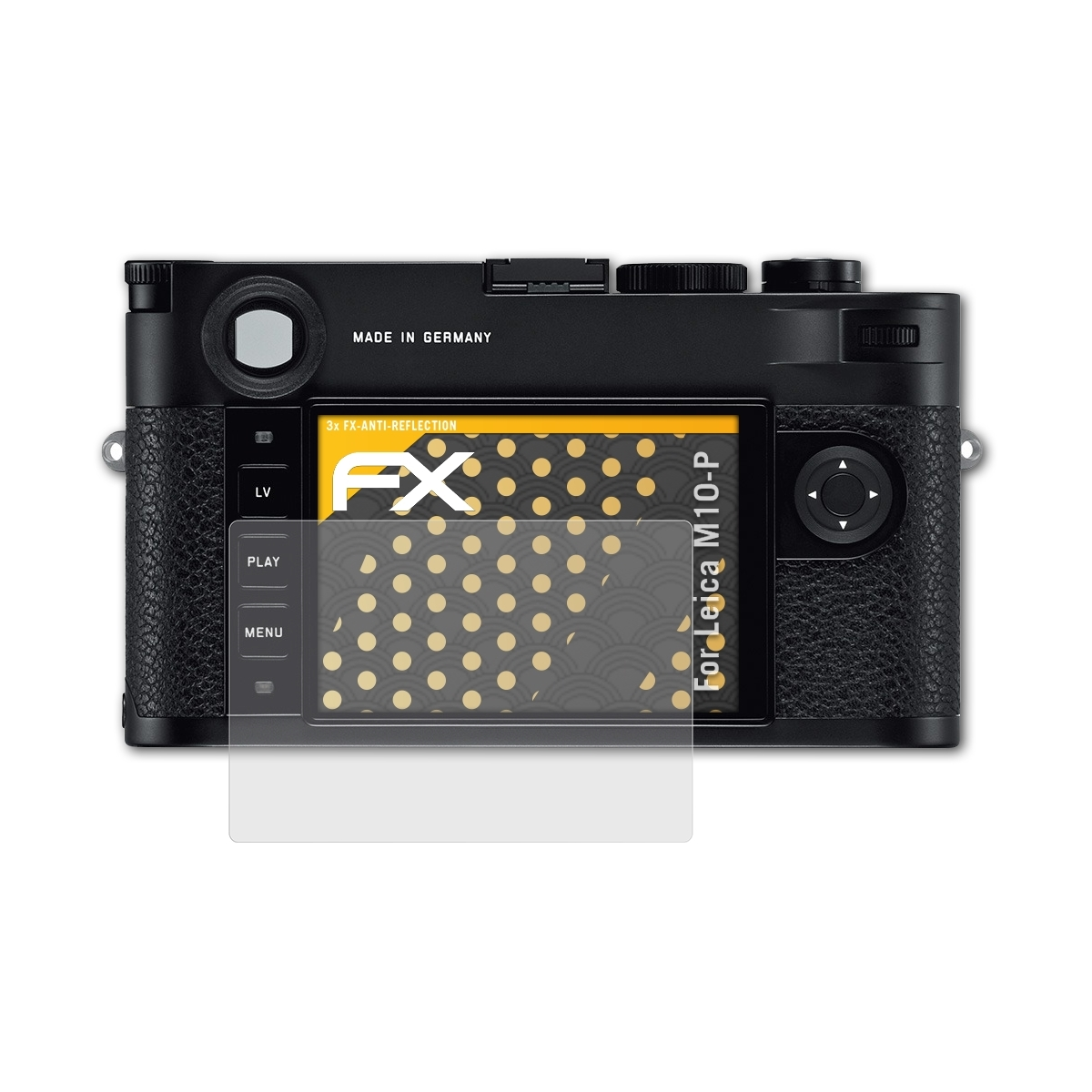 Displayschutz(für 3x ATFOLIX FX-Antireflex M10-P) Leica