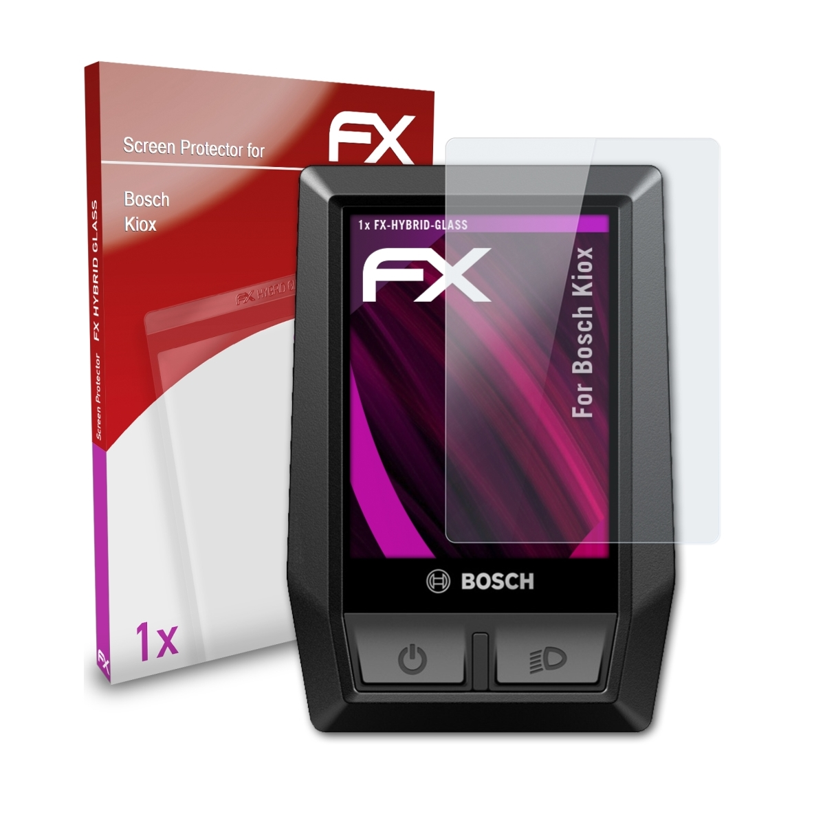 ATFOLIX FX-Hybrid-Glass Bosch Schutzglas(für Kiox)