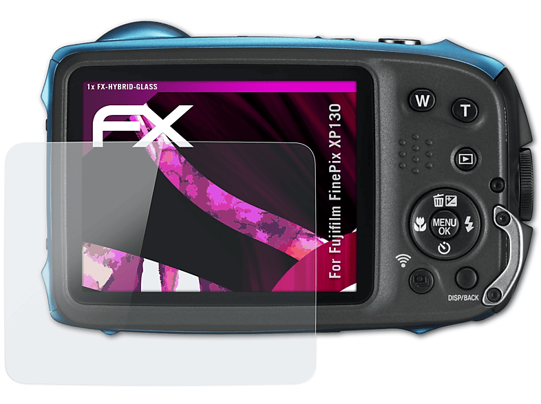 Fujifilm FinePix FX-Hybrid-Glass ATFOLIX XP130) Schutzglas(für