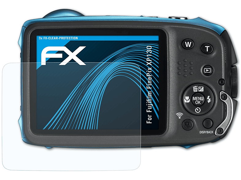 XP130) FX-Clear 3x Displayschutz(für ATFOLIX FinePix Fujifilm