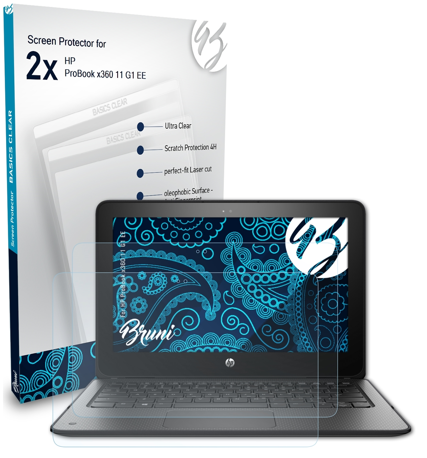 BRUNI Schutzfolie(für Basics-Clear EE) ProBook 11 2x G1 HP x360
