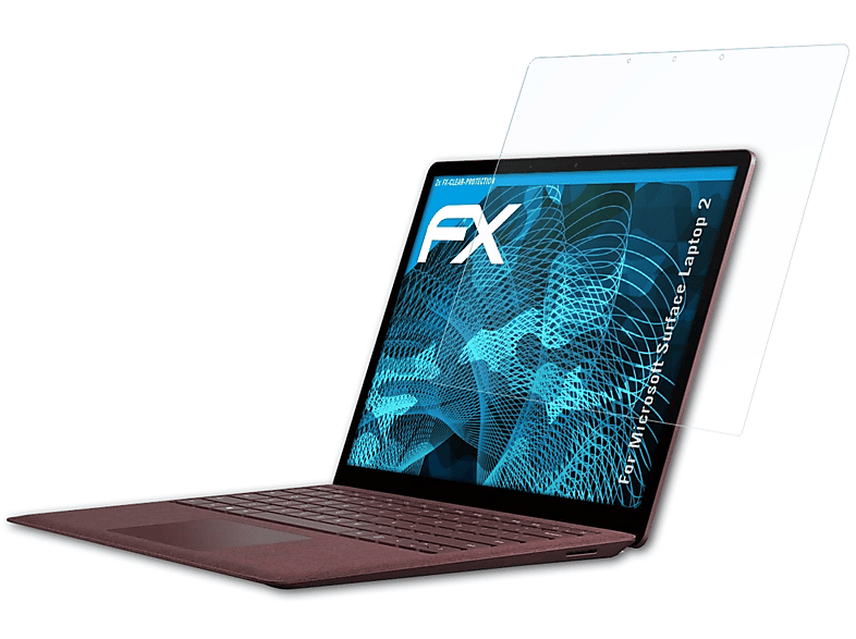 ATFOLIX 2x FX-Clear Laptop 2) Displayschutz(für Microsoft Surface