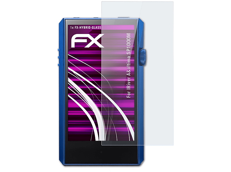 ATFOLIX IRiver SP1000M) Schutzglas(für A&ultima FX-Hybrid-Glass