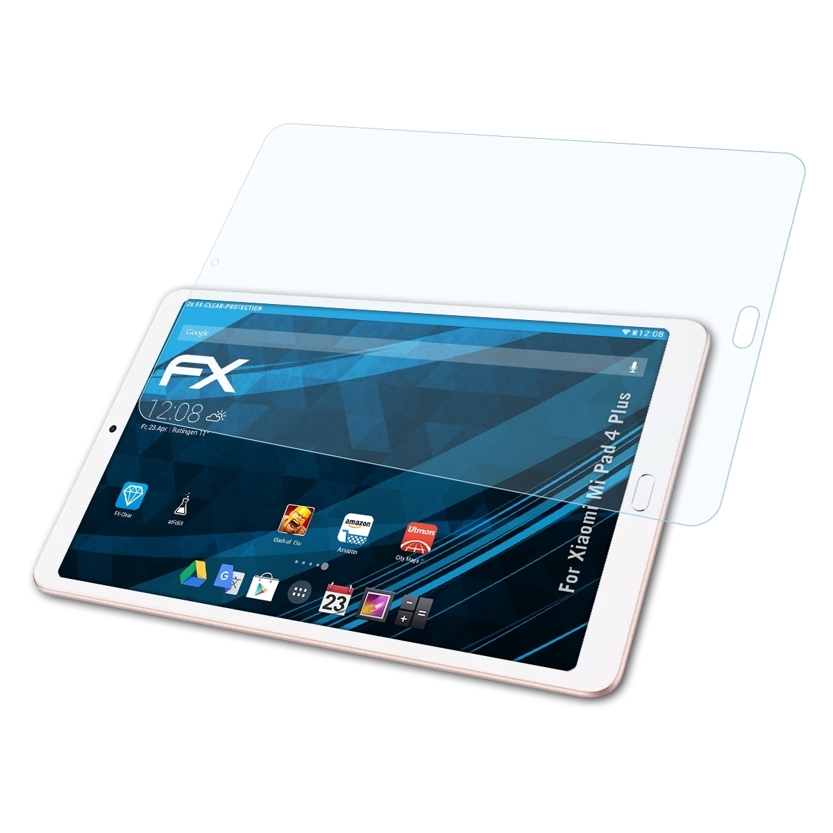 ATFOLIX 2x Mi Pad Displayschutz(für Xiaomi FX-Clear Plus) 4