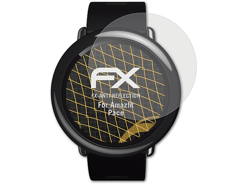 ATFOLIX 3x FX-Antireflex Displayschutz(für Amazfit Pace)