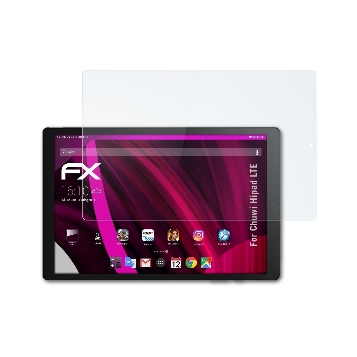 Hipad Chuwi ATFOLIX Schutzglas(für FX-Hybrid-Glass LTE)