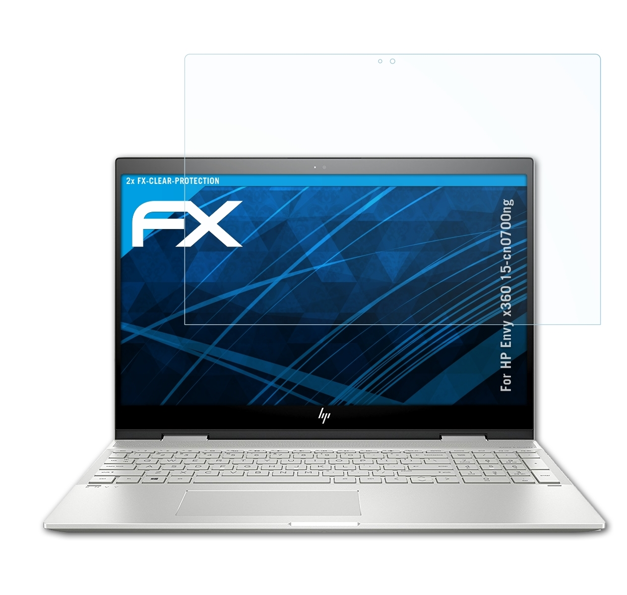 FX-Clear x360 Displayschutz(für Envy 2x HP ATFOLIX 15-cn0700ng)