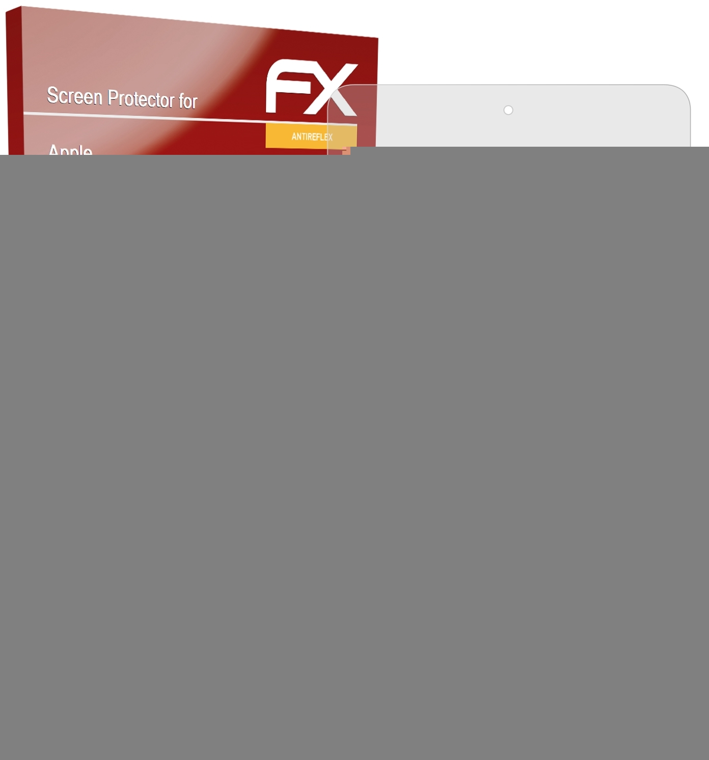 5 FX-Antireflex (2019)) iPad Apple Mini Displayschutz(für ATFOLIX 2x