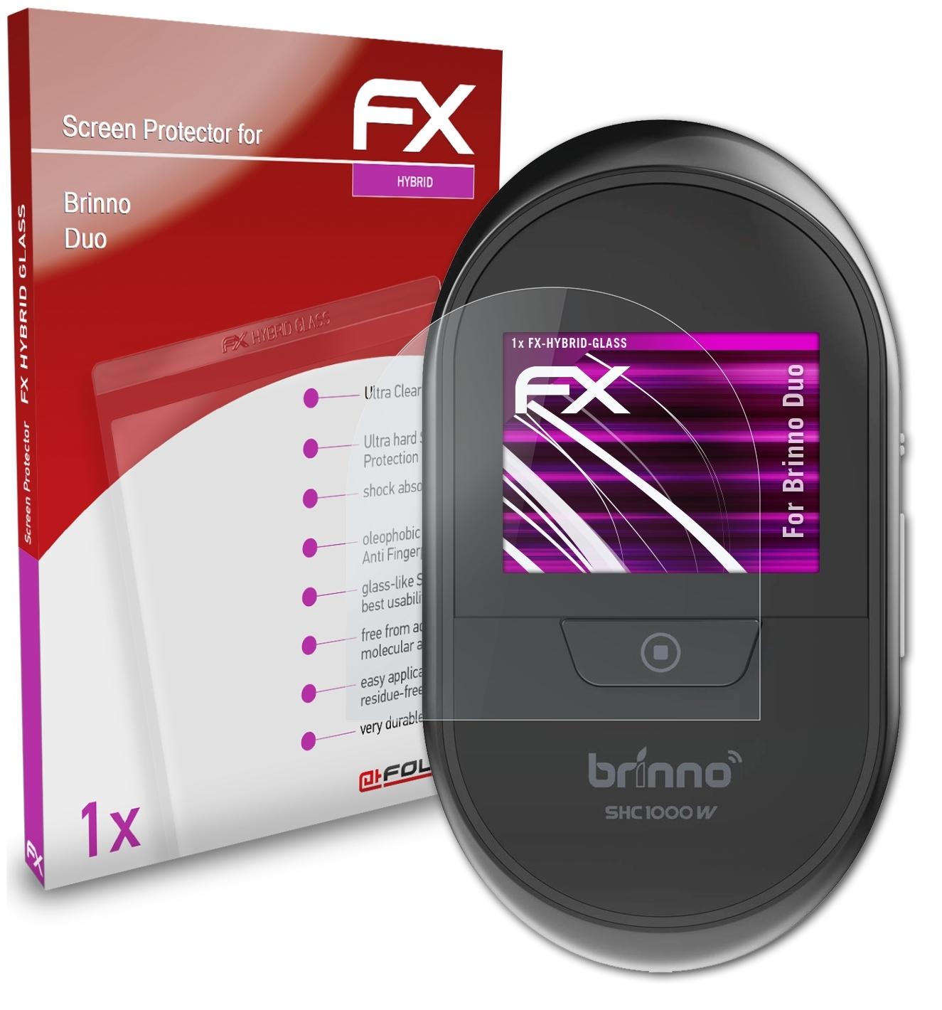 ATFOLIX FX-Hybrid-Glass Schutzglas(für Brinno Duo)