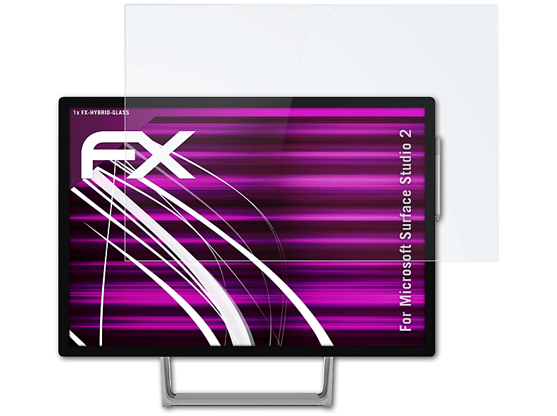 Studio Schutzglas(für ATFOLIX Microsoft FX-Hybrid-Glass 2) Surface