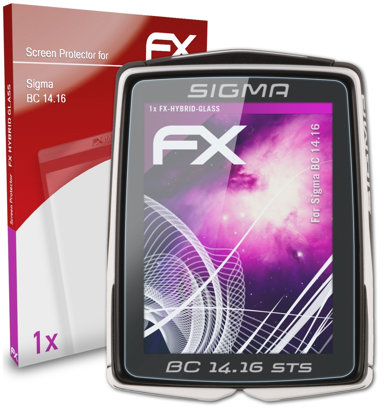 Sigma ATFOLIX BC FX-Hybrid-Glass 14.16) Schutzglas(für