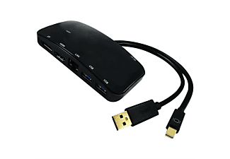VALUE USB 3.2 Gen 1 Mini DP Docking Station Notebook-Docking-Station, schwarz