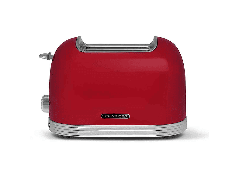 SCHNEIDER SCTO2R Toaster vintage rot (815 Watt, Schlitze: 2) | MediaMarkt