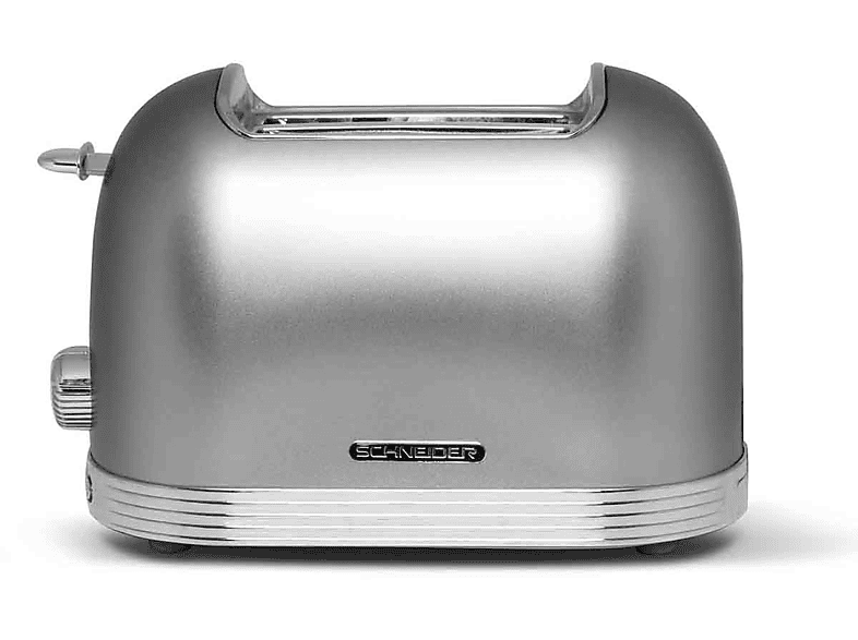 SCHNEIDER SCTO2S Toaster vintage silber (815 Watt, Schlitze: 2)