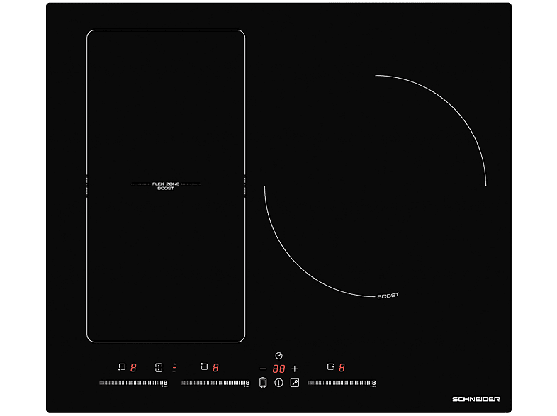 Encimera de inducción - SCHNEIDER SCTI6031N5/1