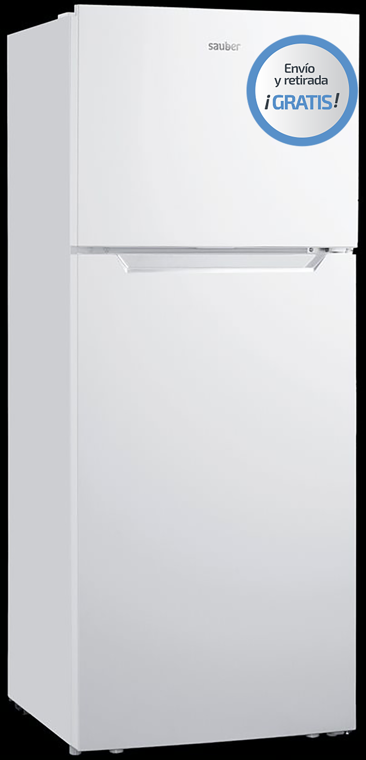 Frigorifico Dos Puertas sauber serie 5177b nofrost alto 177 cm ancho 70 blanco y retirada gratis tecnología