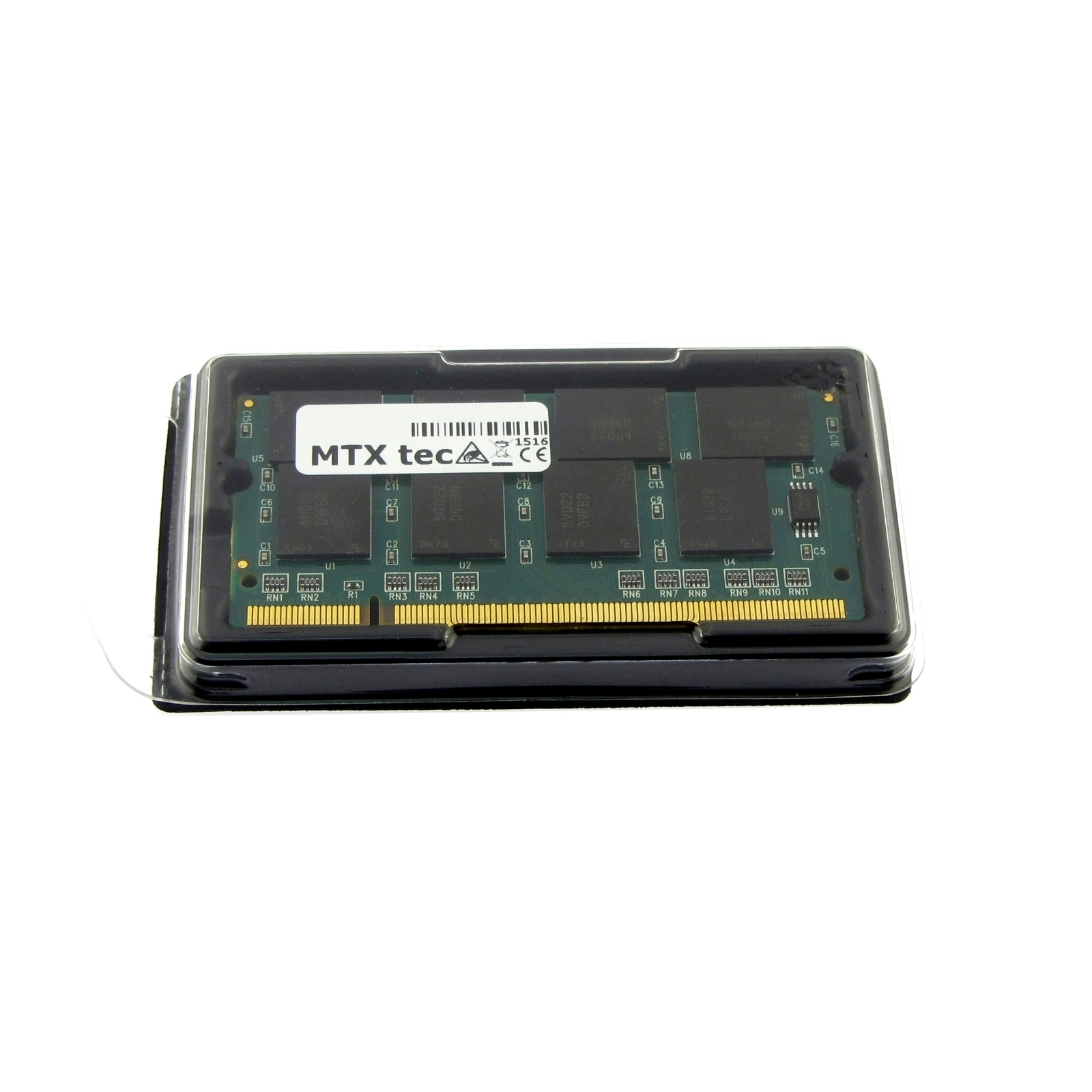 EuroBook MB DDR für Arbeitsspeicher 512 MTXTEC MB RAM 512 8375 Notebook-Speicher 4MBO