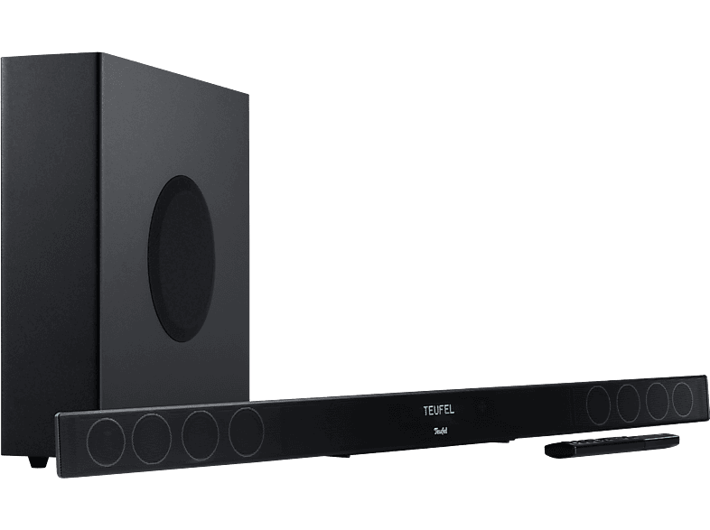 TEUFEL CINEBAR 11 Schwarz Soundbar, 2.1-Set, 