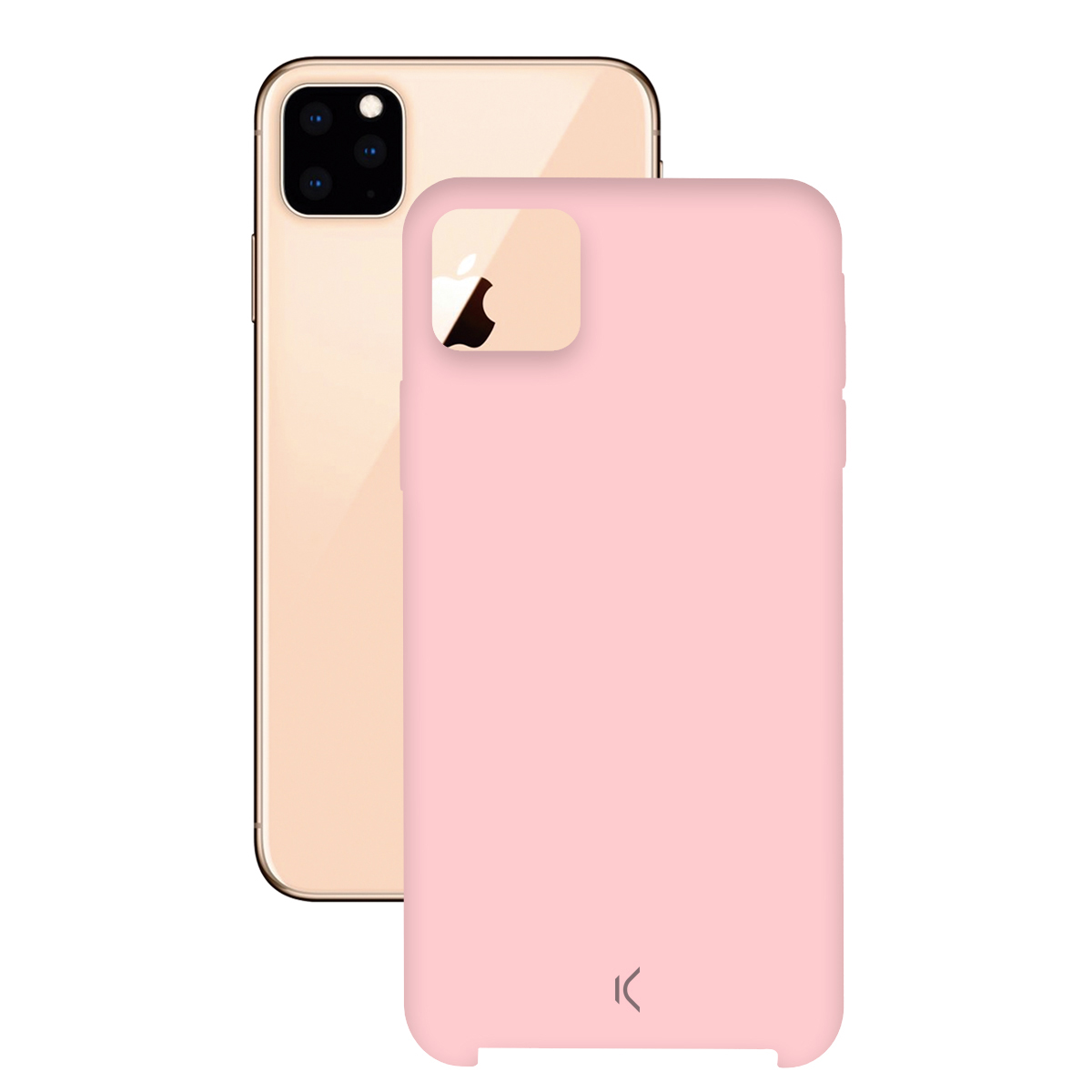Funda Para IPhone 12 Pro Con Purpurina Segura, De Silicona