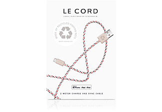 LE CORD Spiral recyceltes iPhone Lightning Kabel