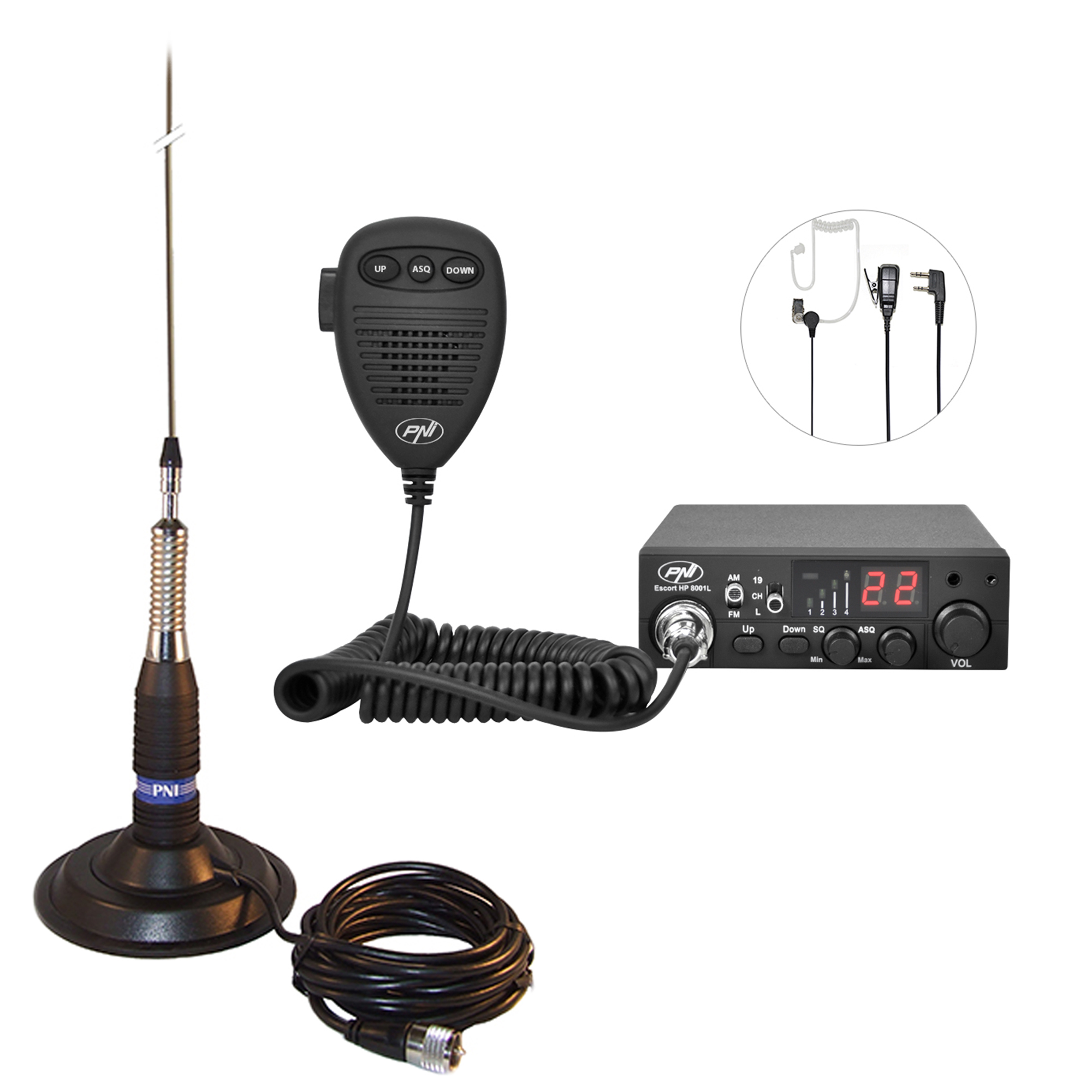 Radioantenne, Bluetooth, PACK99 Autoradio, AM, PNI Grau