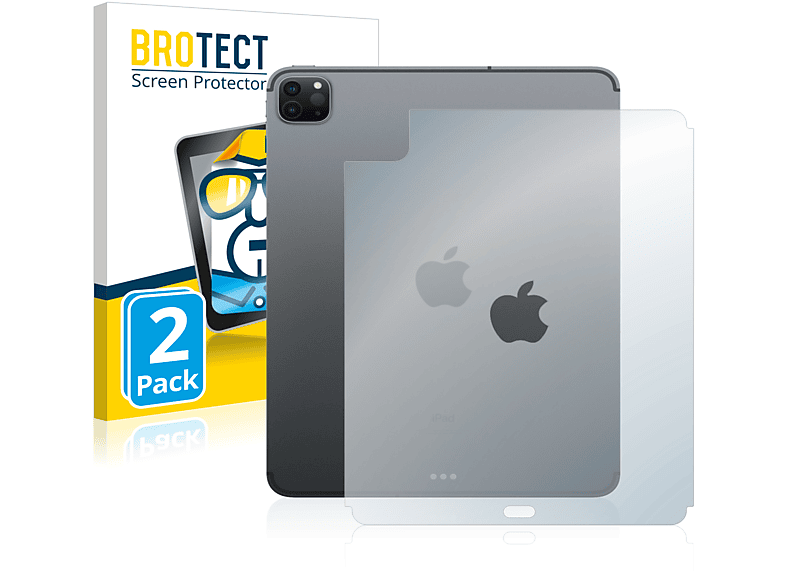 BROTECT 2x Pro Apple Gen.)) WiFi iPad 2021 Schutzfolie(für (3. klare 11