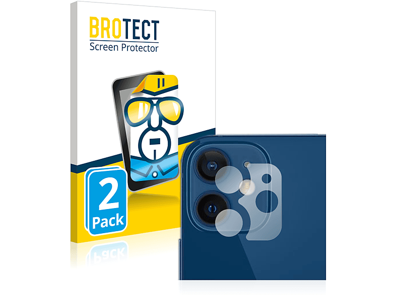 BROTECT 2x klare Schutzfolie(für Apple iPhone 12) | Displayschutzfolien & Gläser