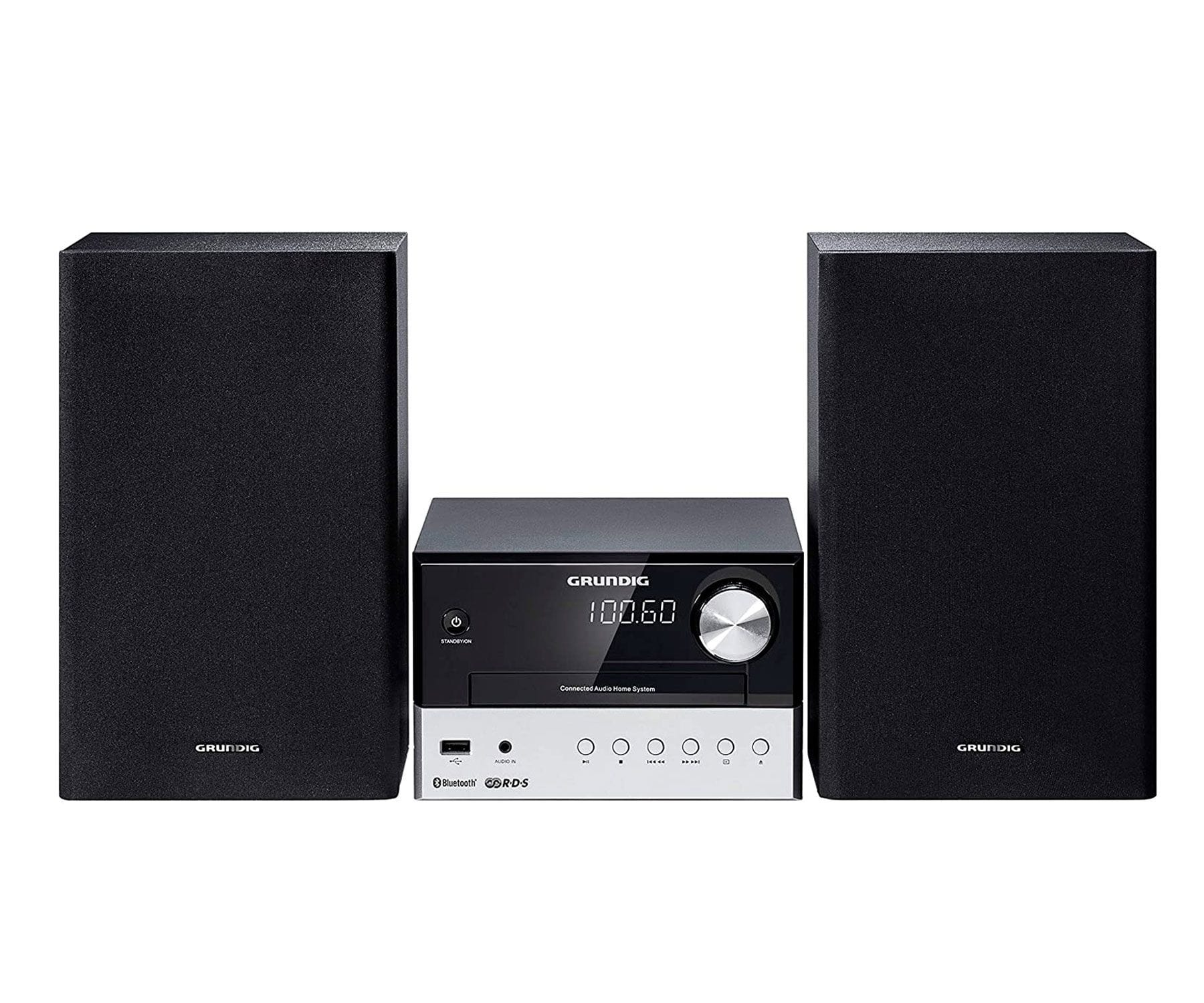 RadioCd - Grundig M1000bt Sistema De Audio Hi-fi/30w Rms/bluetooth/reproductor Usb/cd/radio Fm GRUNDIG, -, No Disponible