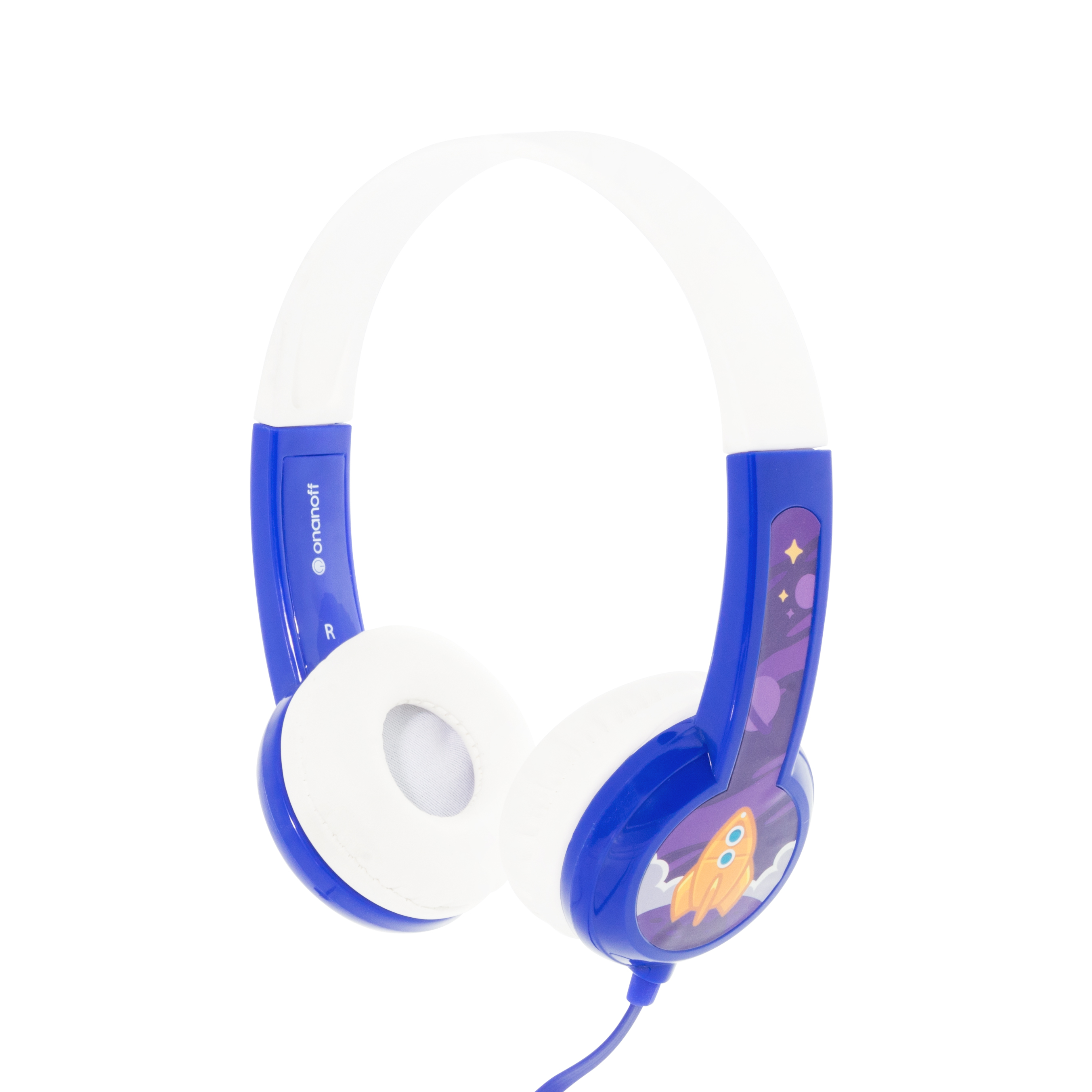 BUDDYPHONES Standard, On-ear Kinder Kopfhörer Blau