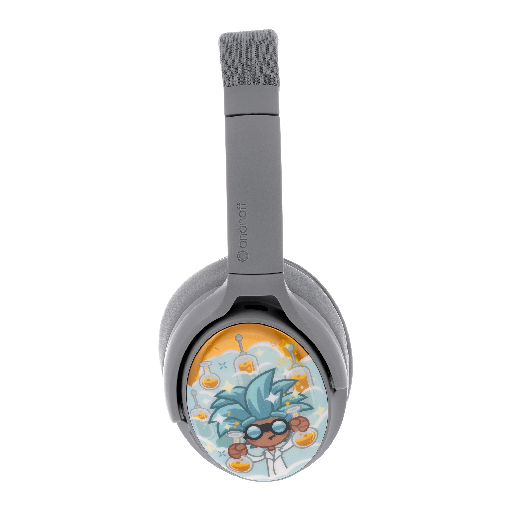 BUDDYPHONES Cosmos Plus, Over-ear Grau Kopfhörer Kinder Bluetooth
