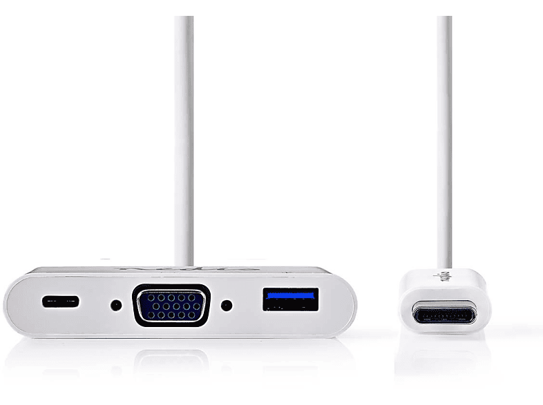 NEDIS CCGP64760WT02, USB Multi-Port-Adapter