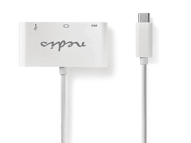 NEDIS CCGB64760WT02, USB MultiPortAdapter SATURN