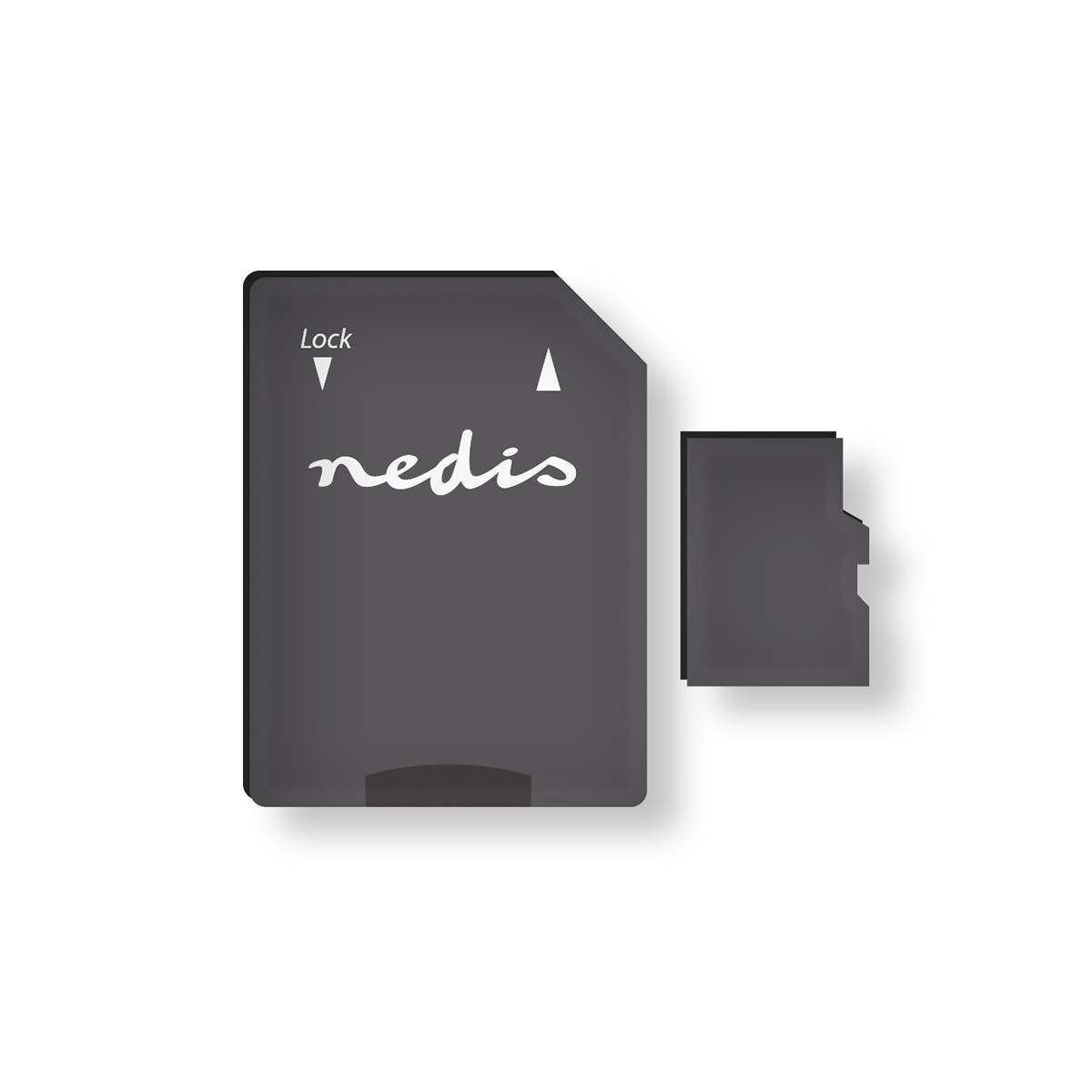 NEDIS MMSD128100BK, Micro-SDXC Speicherkarte, 16 GB