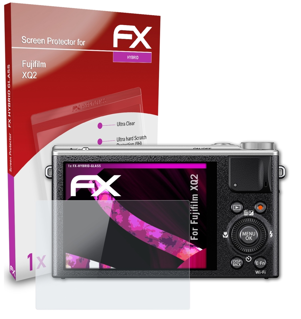 Fujifilm Schutzglas(für FX-Hybrid-Glass ATFOLIX XQ2)