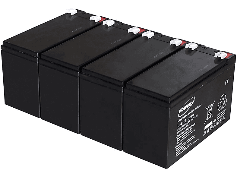 Baterías de Plomo - APC Powery Batería de GEL para SAI APC RBC 24 9Ah 12V