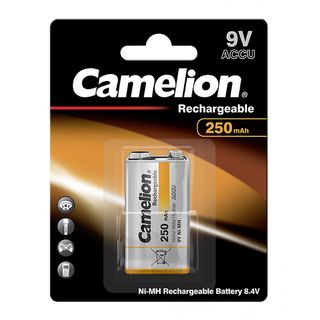 Pilas recargables - CAMELION Camelion 9V-Block HR6F22 250mAh Blister 1Ud.