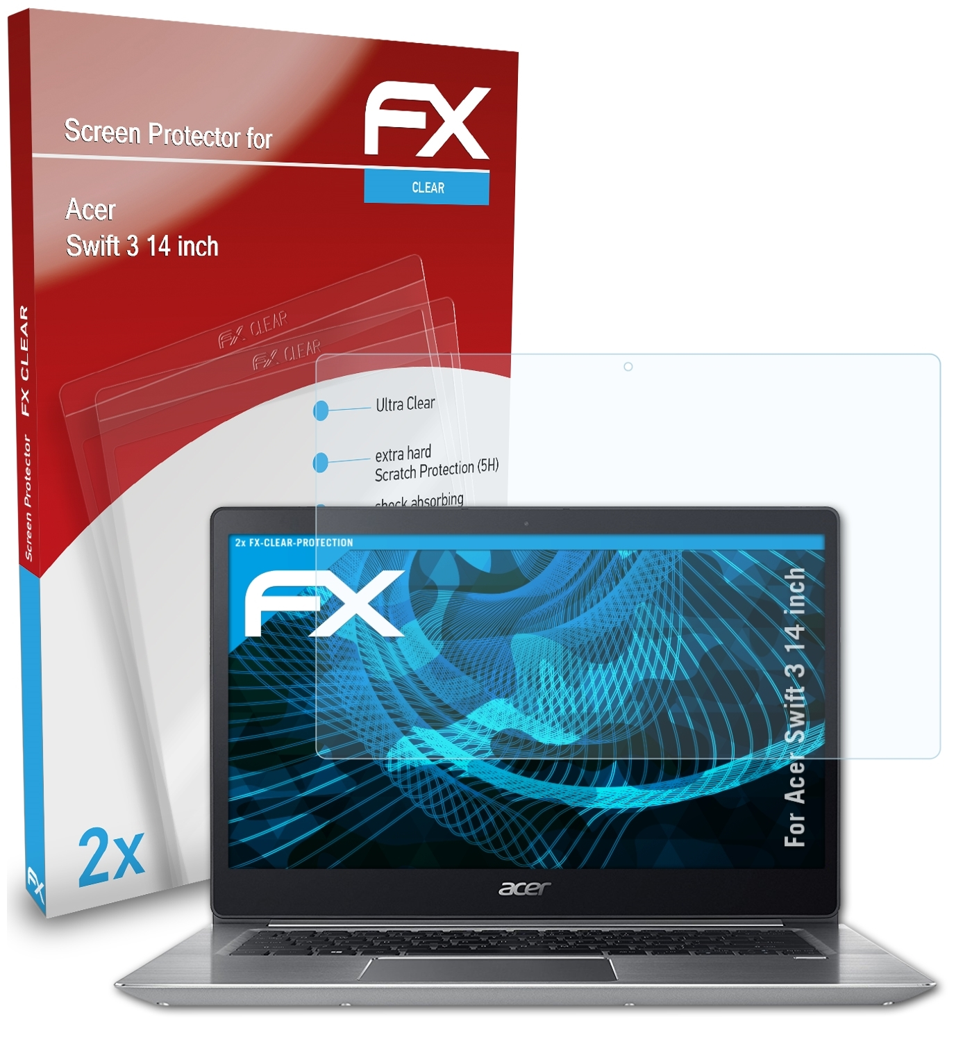 Acer FX-Clear ATFOLIX inch)) Swift Displayschutz(für 2x (14 3