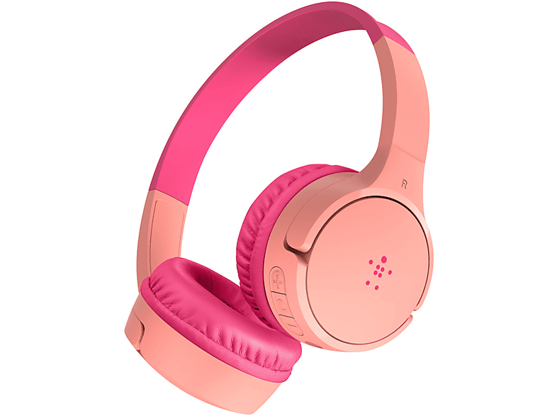 | SOUNDFORM™ Mini, On-Ear-Kinderkopfhörer pink Bluetooth SATURN BELKIN On-ear