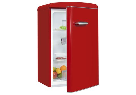 EXQUISIT RKS120-V-H-160F rot Kühlschrank (112,00 kWh/Jahr, F, 895 mm hoch,  Rot) | MediaMarkt | Kühlschränke