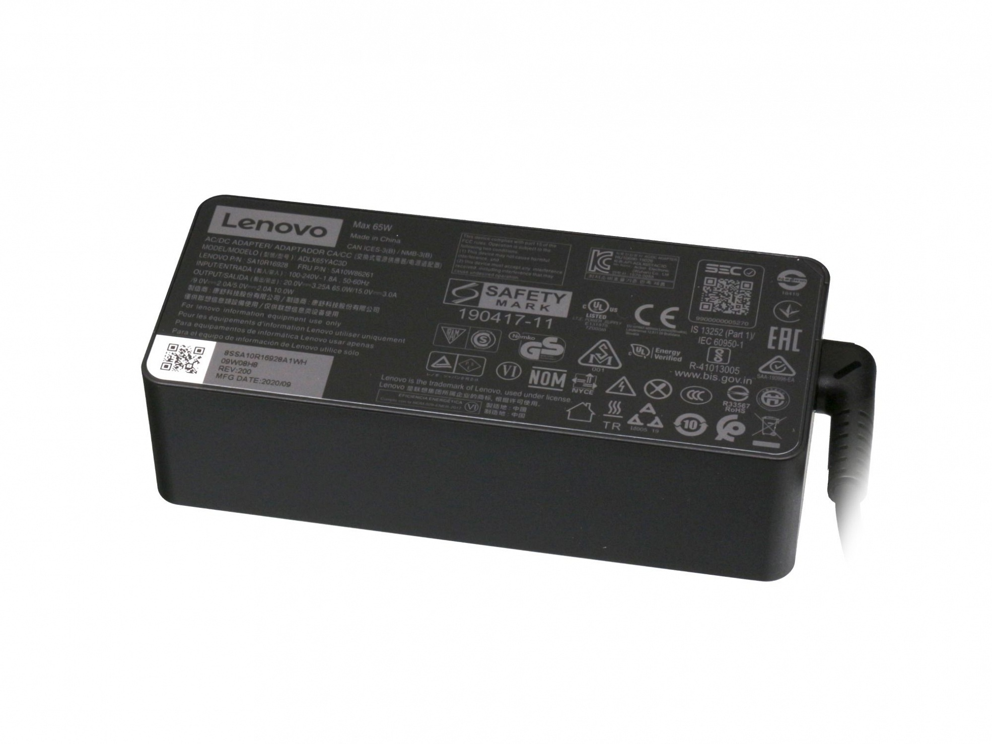 LENOVO SA10M13950 Watt Original 65 Netzteil USB-C