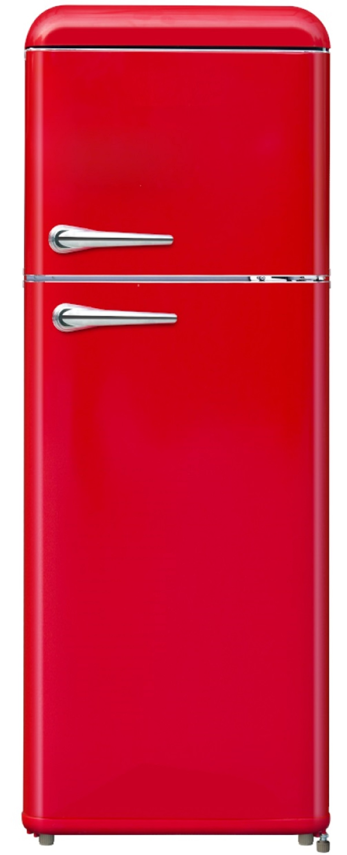 WOLKENSTEIN WGK218RT (E, 184 kWh, Kühlgefrierkombination hoch, rot) 147,00 cm FR