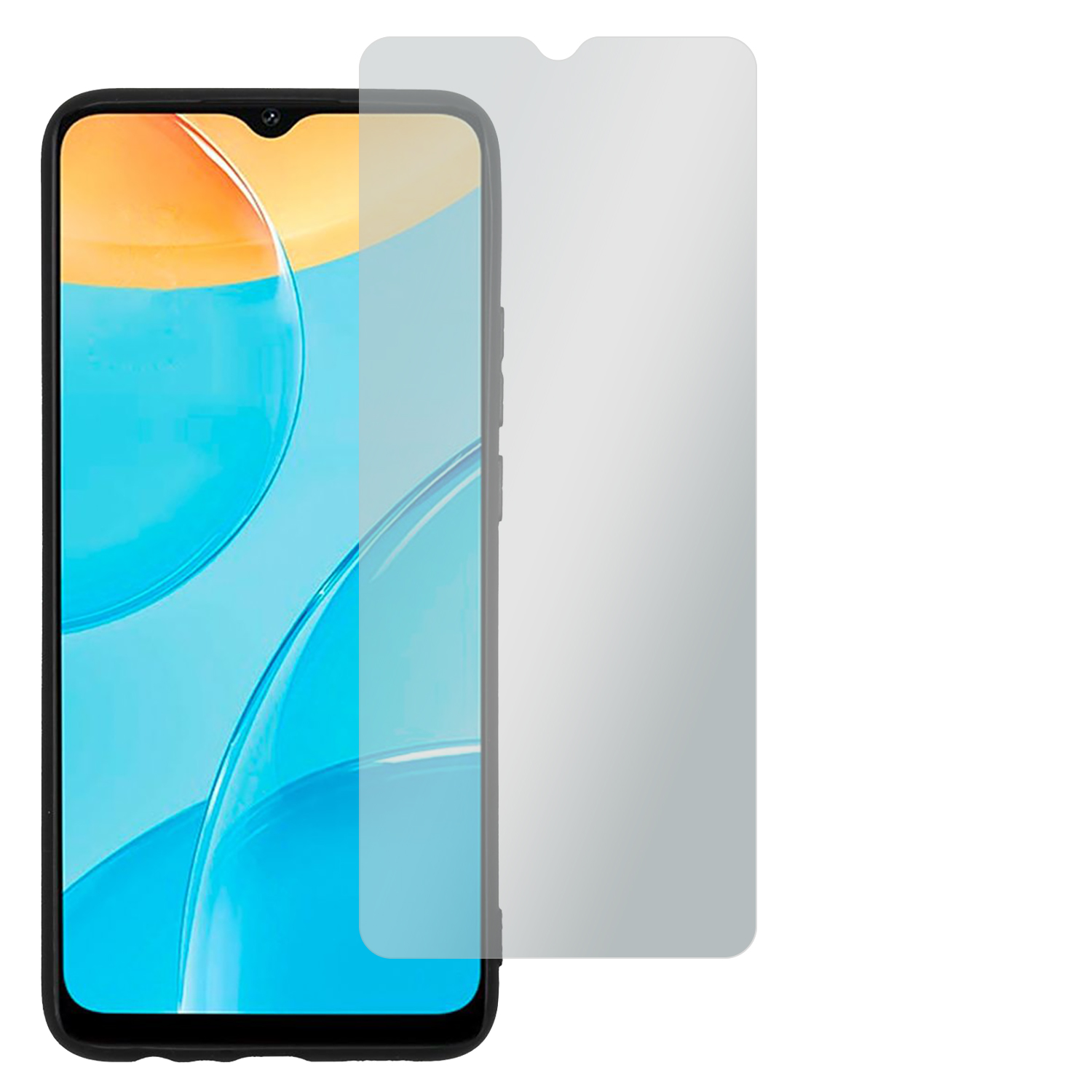 No SLABO 4x Displayschutz(für Displayschutzfolie Reflexion OPPO A15)